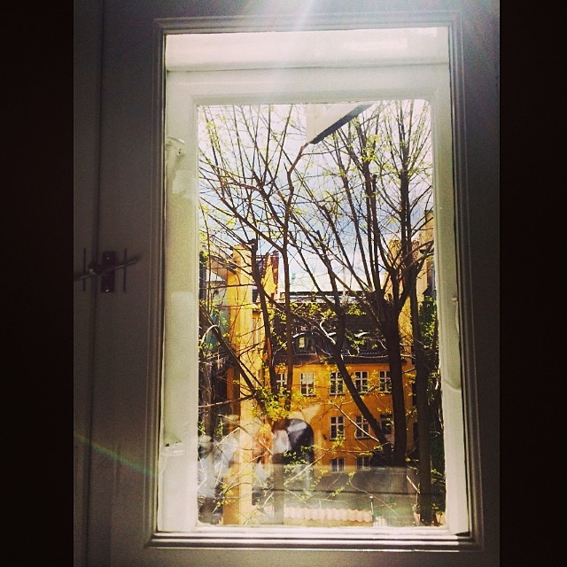 #snarens this morning #copenhagen #window