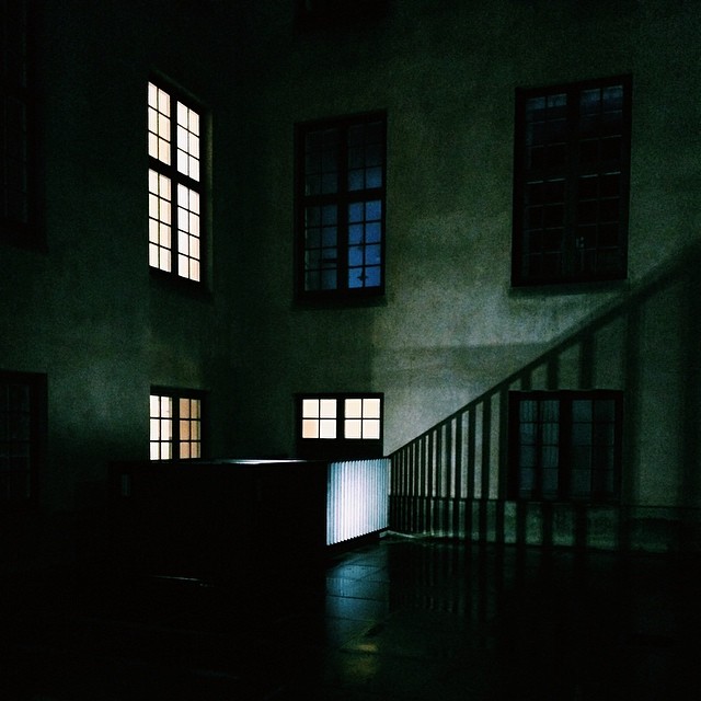 #squares and grids on a #copenhagen #courtyard - #windows #light #geometry #vscocam