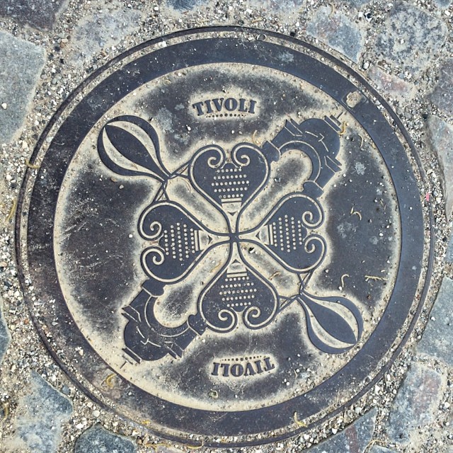 #manholecover from #tivoli #copenhagen