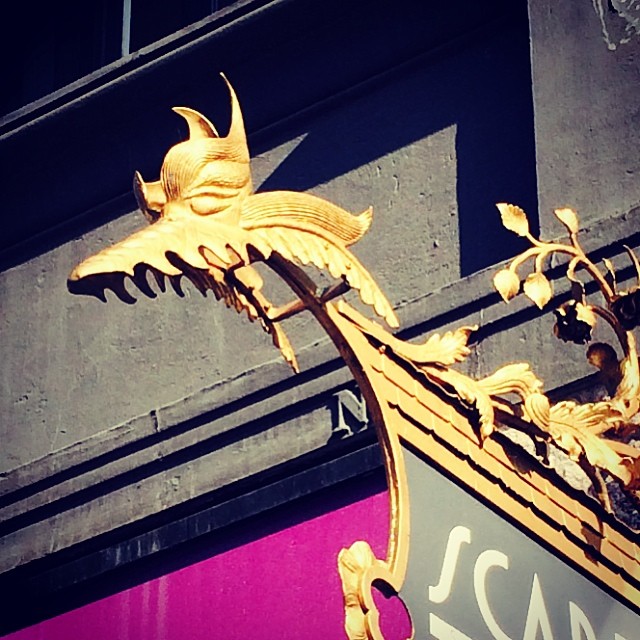 Found another #copenhagen #dragon this morning - #signage