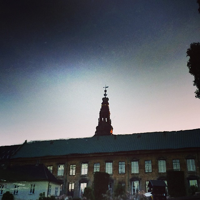 #christiansborg inverted #reflection #copenhagen