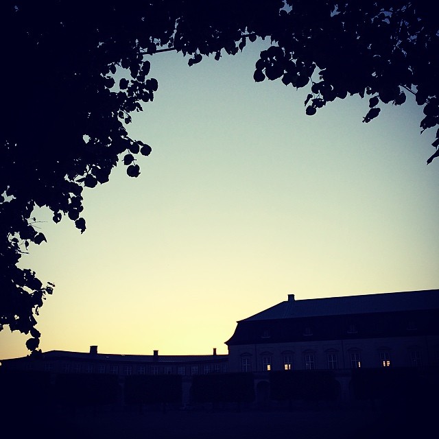 #sunset over the #royalstables #copenhagen #christiansborg