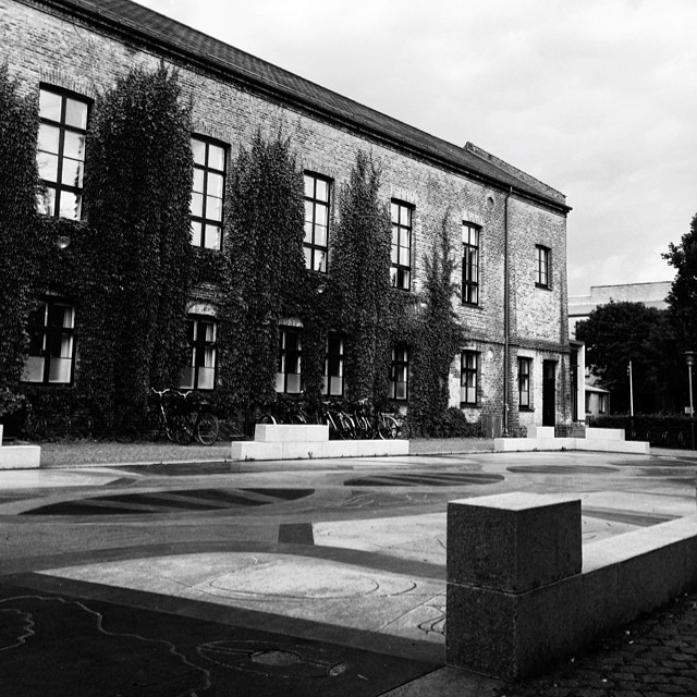 The small animal hospital #fredriksberg #copenhagen #blackandwhite #vscocam