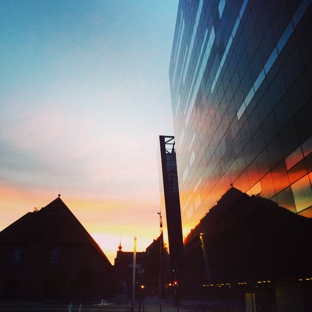 Another great #sunset tonight #blackdiamond #copenhagen