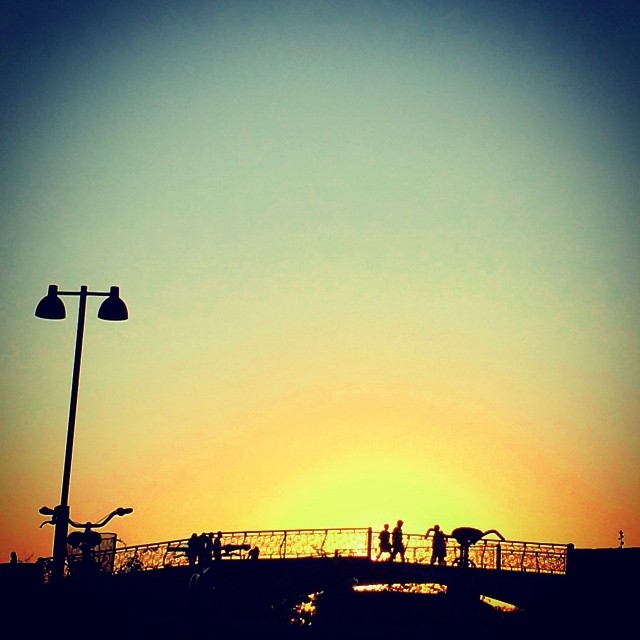 #sunset at the #Toldboden - #summer #copenhagen