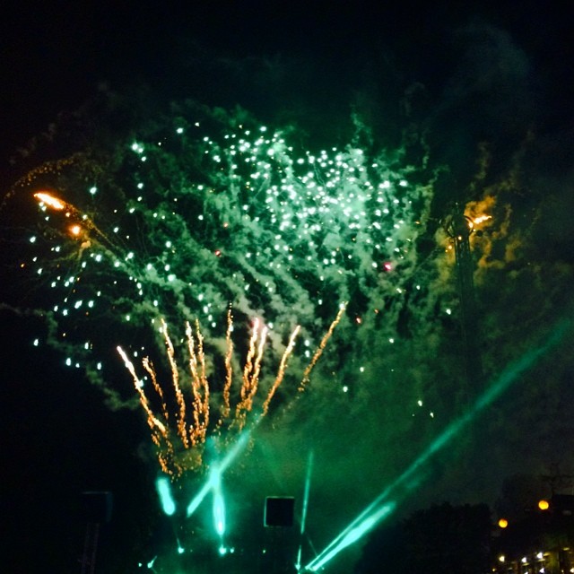 #iseefaces #pareidolia #godzilla #tivoli #fireworks #copenhagen