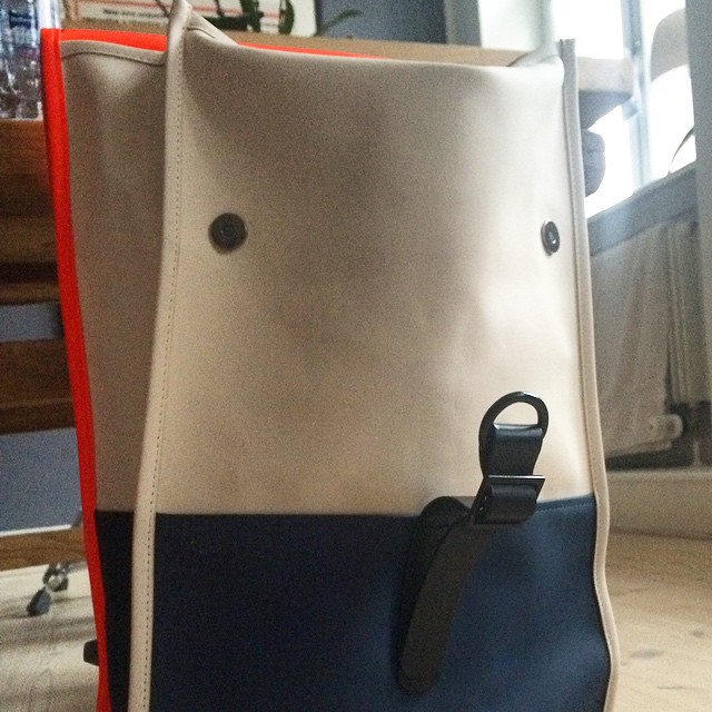 #iseefaces #pareidolia - but also a crap #rainsdk bag as material split after 1 week