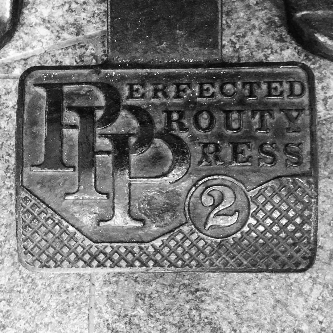 old school #printing #typography #blackandwhite