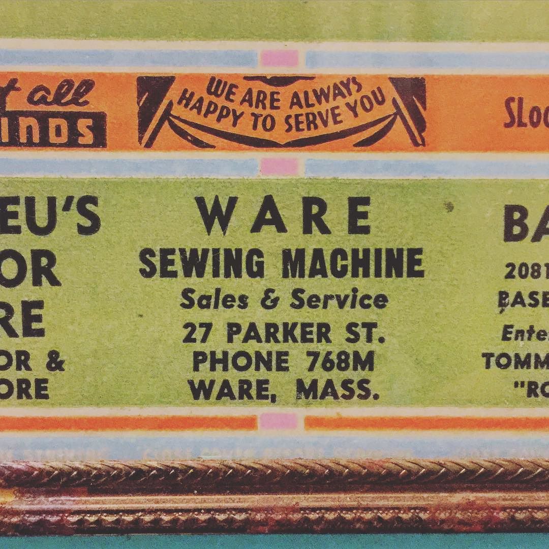 #typography #advertising #retro #ware