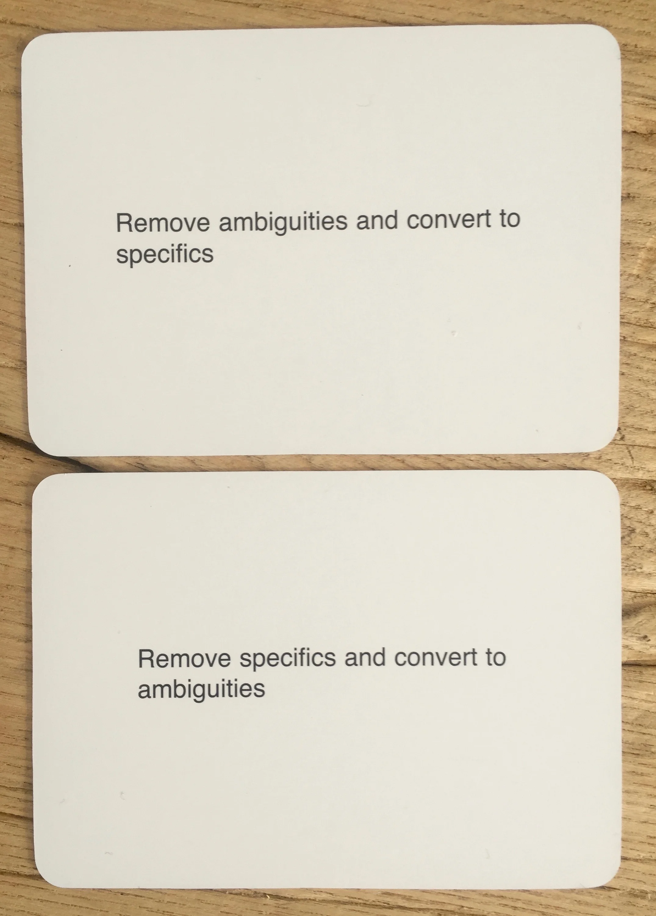 Oblique Strategies — paperposts