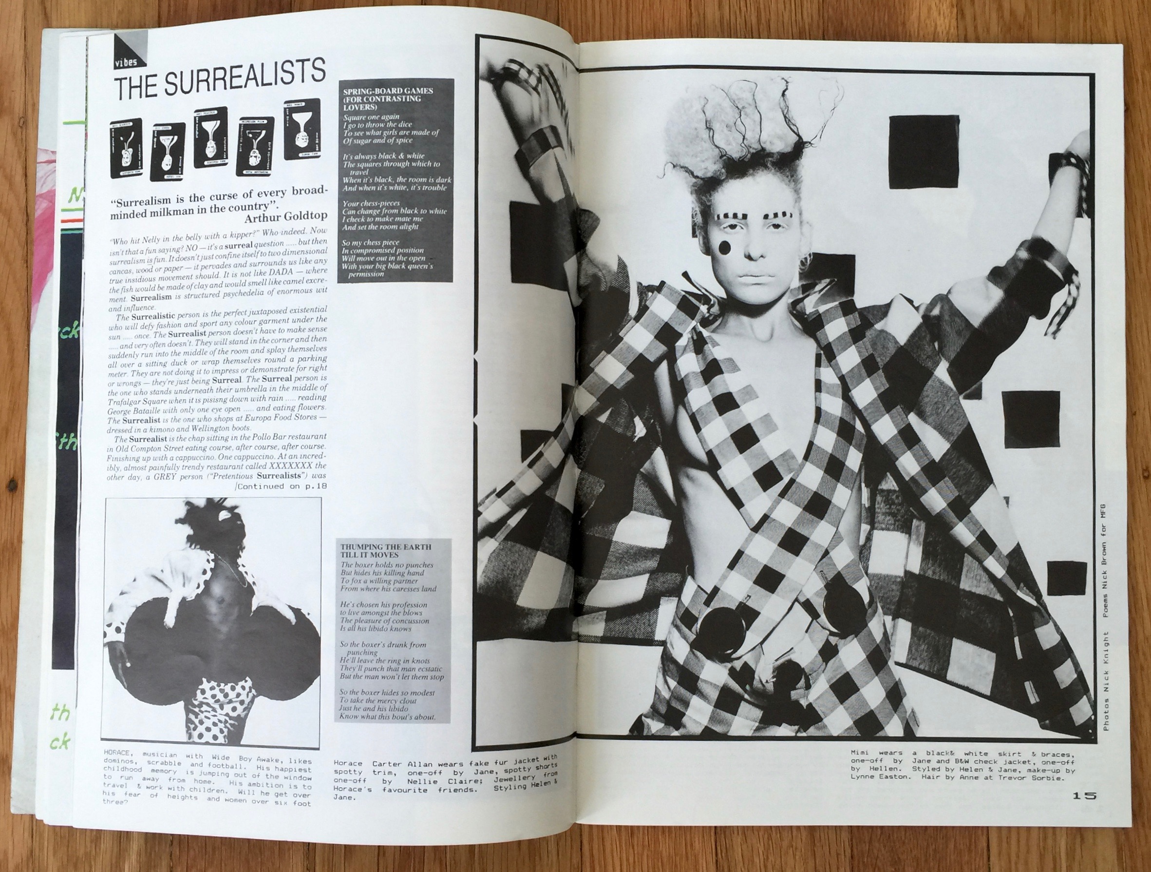 Vintage I-D Magazines (1981, 1983, 1984, 1985) — paperposts