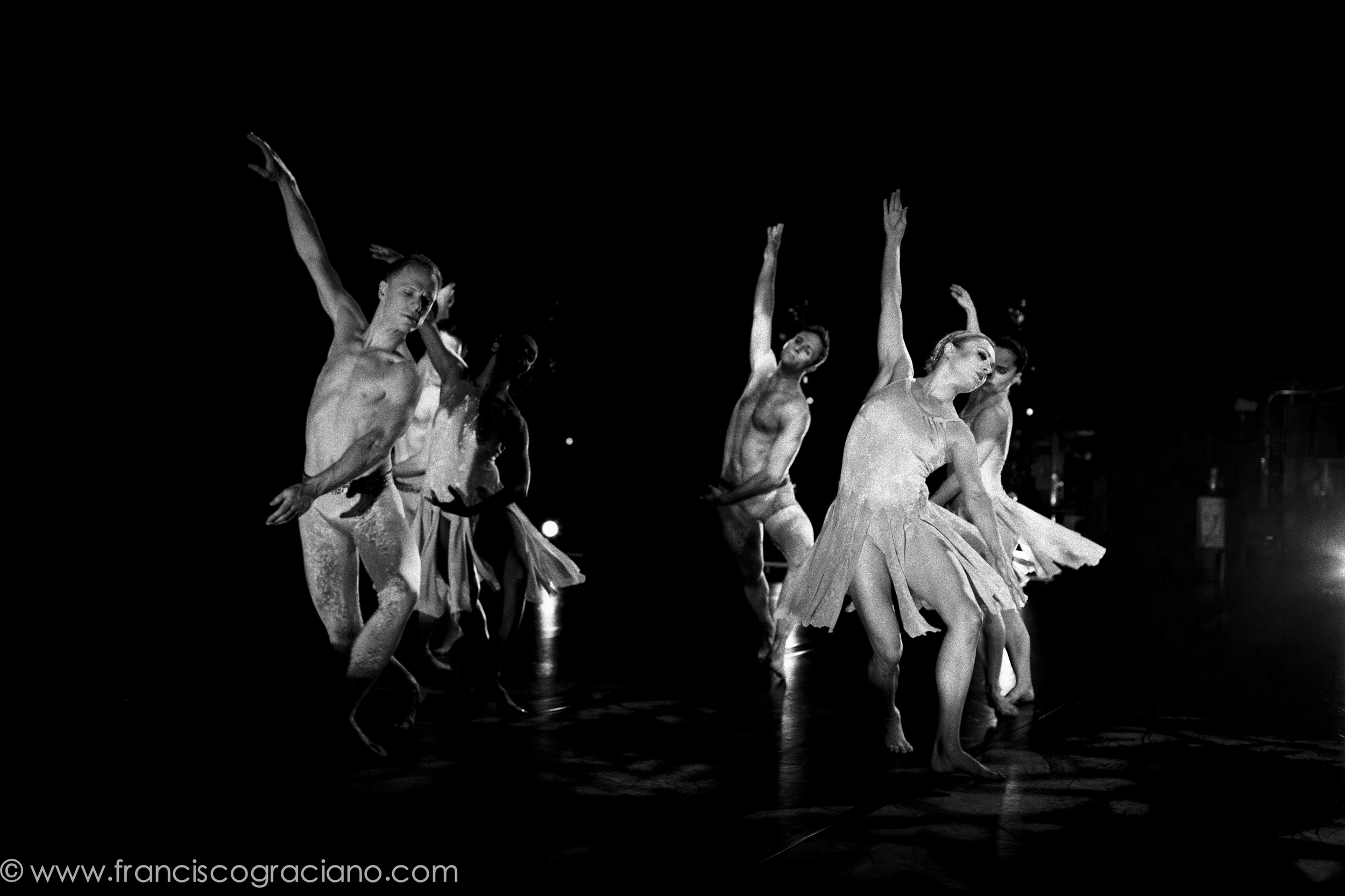 From left to right, Michael Trusnovec, James Samson, and Jamie Rae Walker in the first section of Airs .