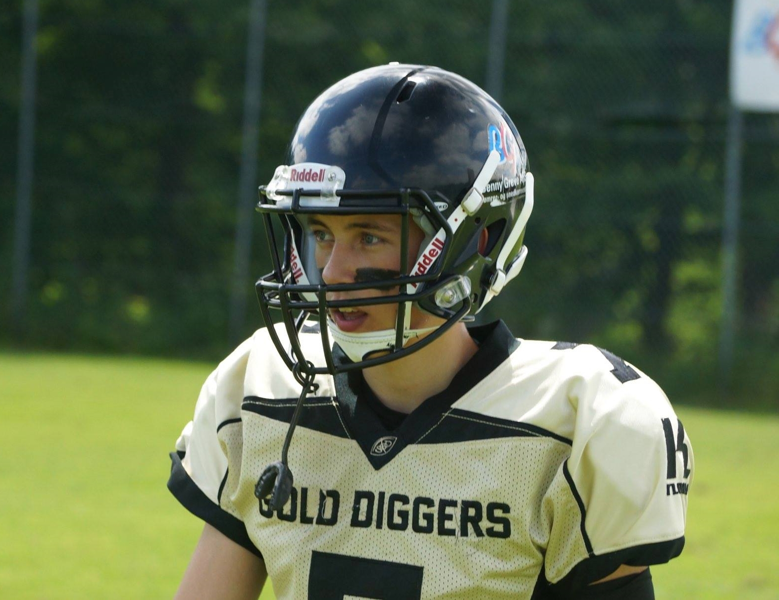 U16 spiller Emil Bøgh Borggreen. - Photo by Kenneth Ulrich