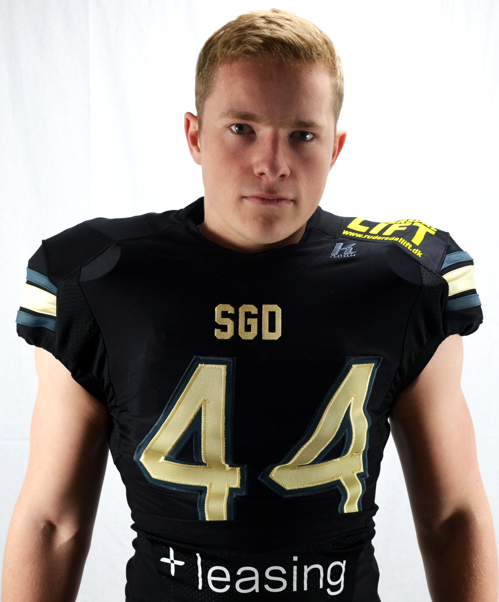 Linebacker #44 Andreas "AP" Pedersen