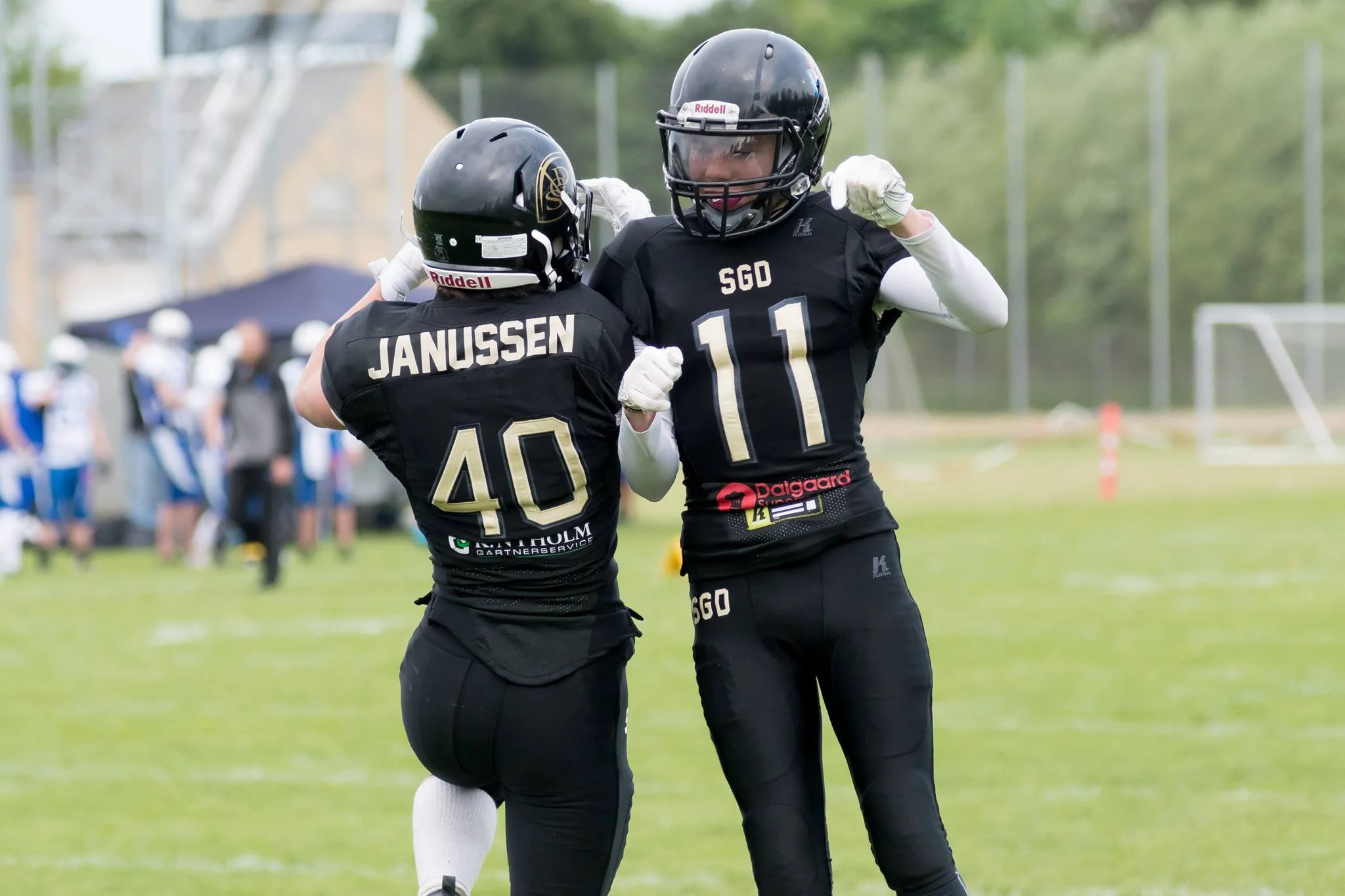 Nikolai Janussen og Andreas Gesna i aktion for SGD U16. Foto af Nikolai's Photos