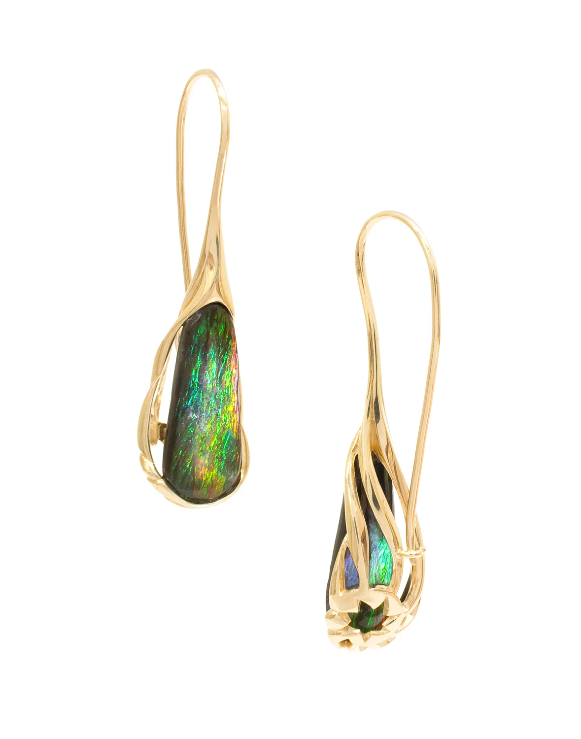Ammolite Earrings