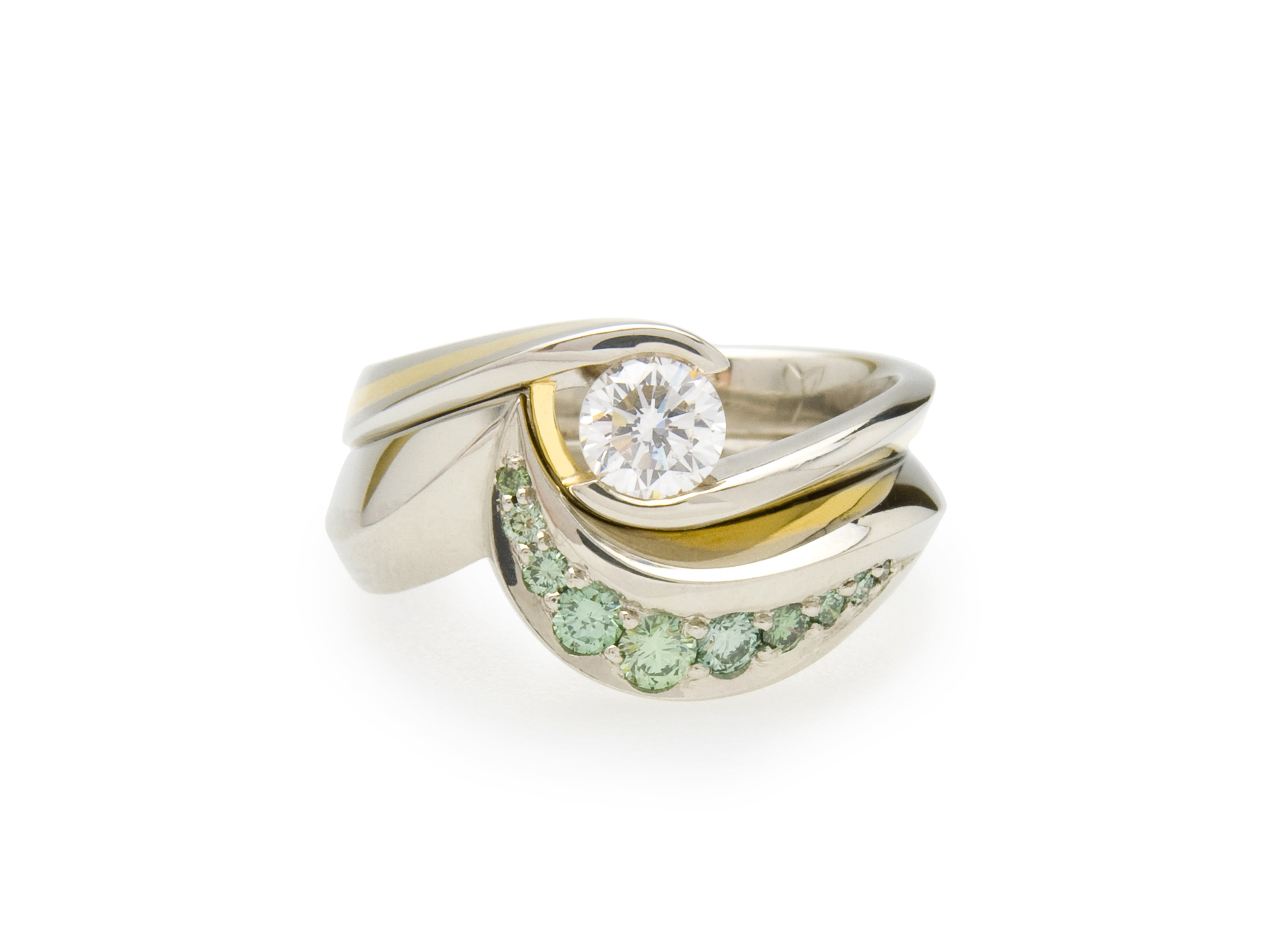Diamond Wedding Set