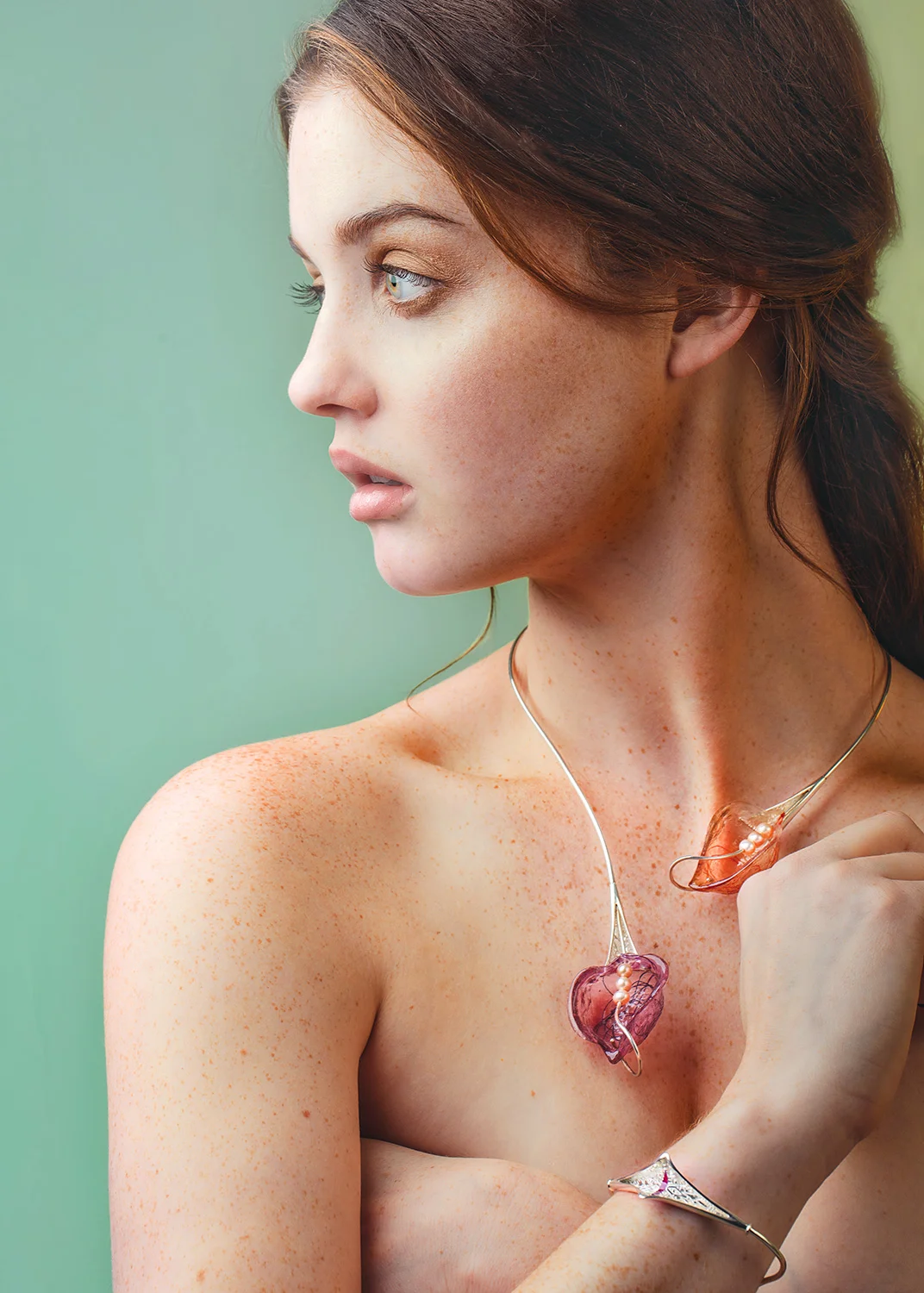 Breath Neckpiece & Sibilance Bangle