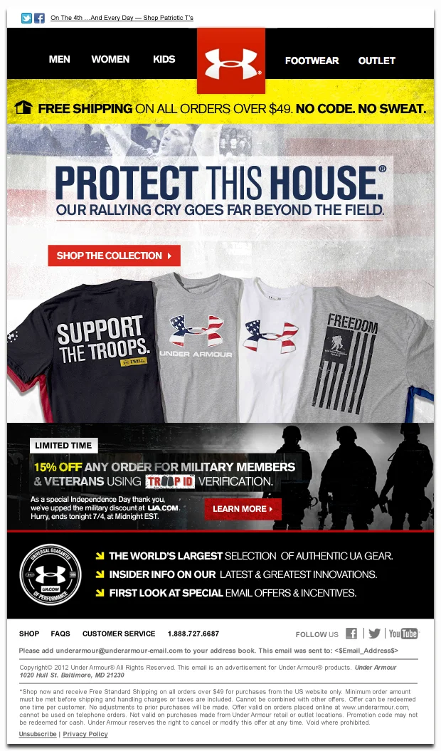 under armour troop id