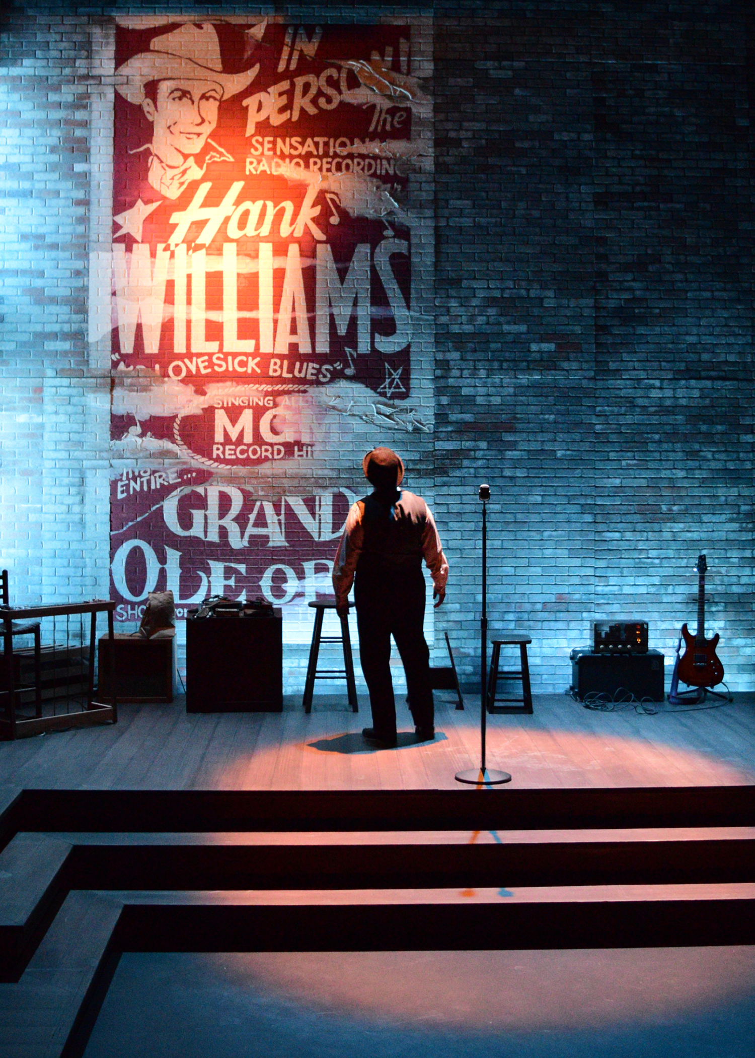 Dwight Mahabir. Scenic Design by Liliana Duque Pineiro, Costume Design by Valera Coble, Lighting Design by Allen Willner, Sound Design by Lawton Lovely. Photo by Claire Rice.