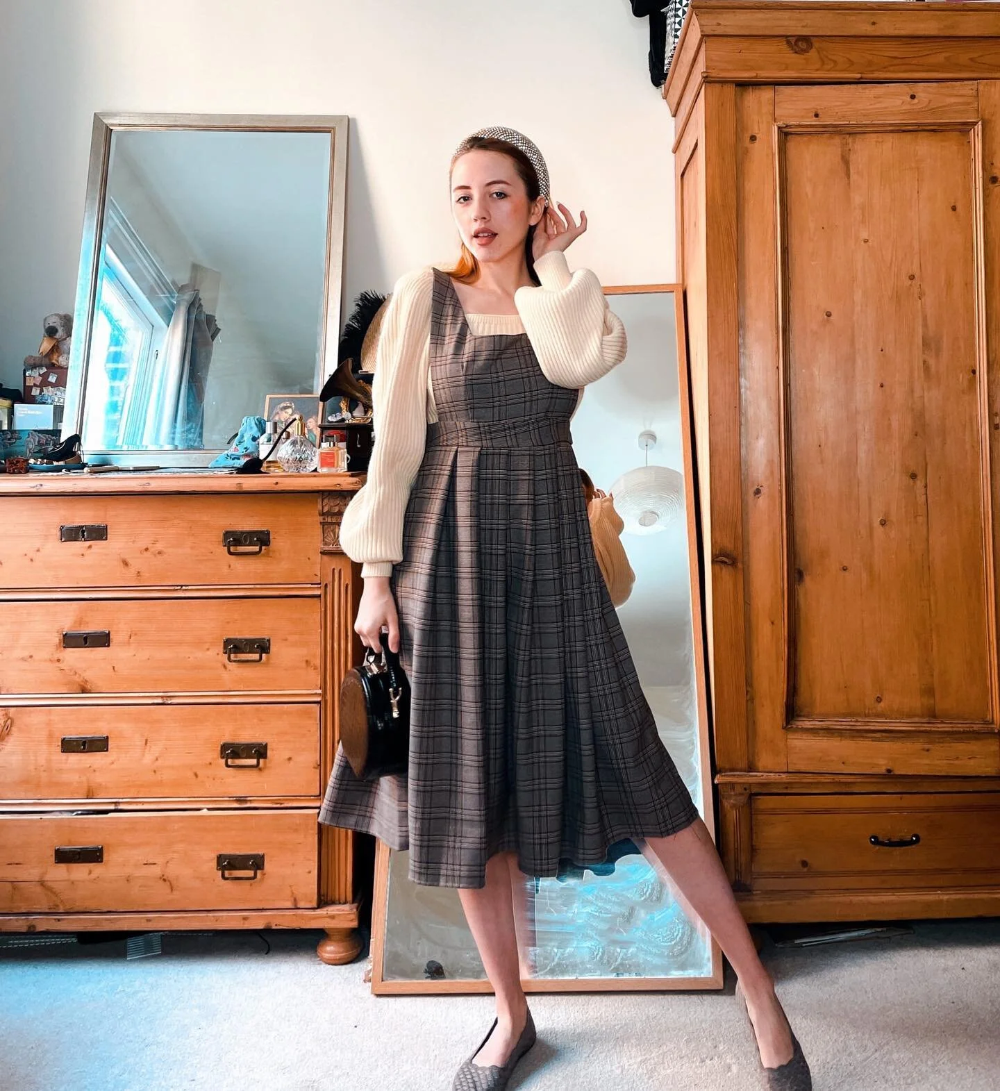 just dressing at home 🏡