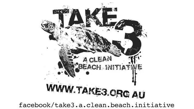 Take 3 clean beach