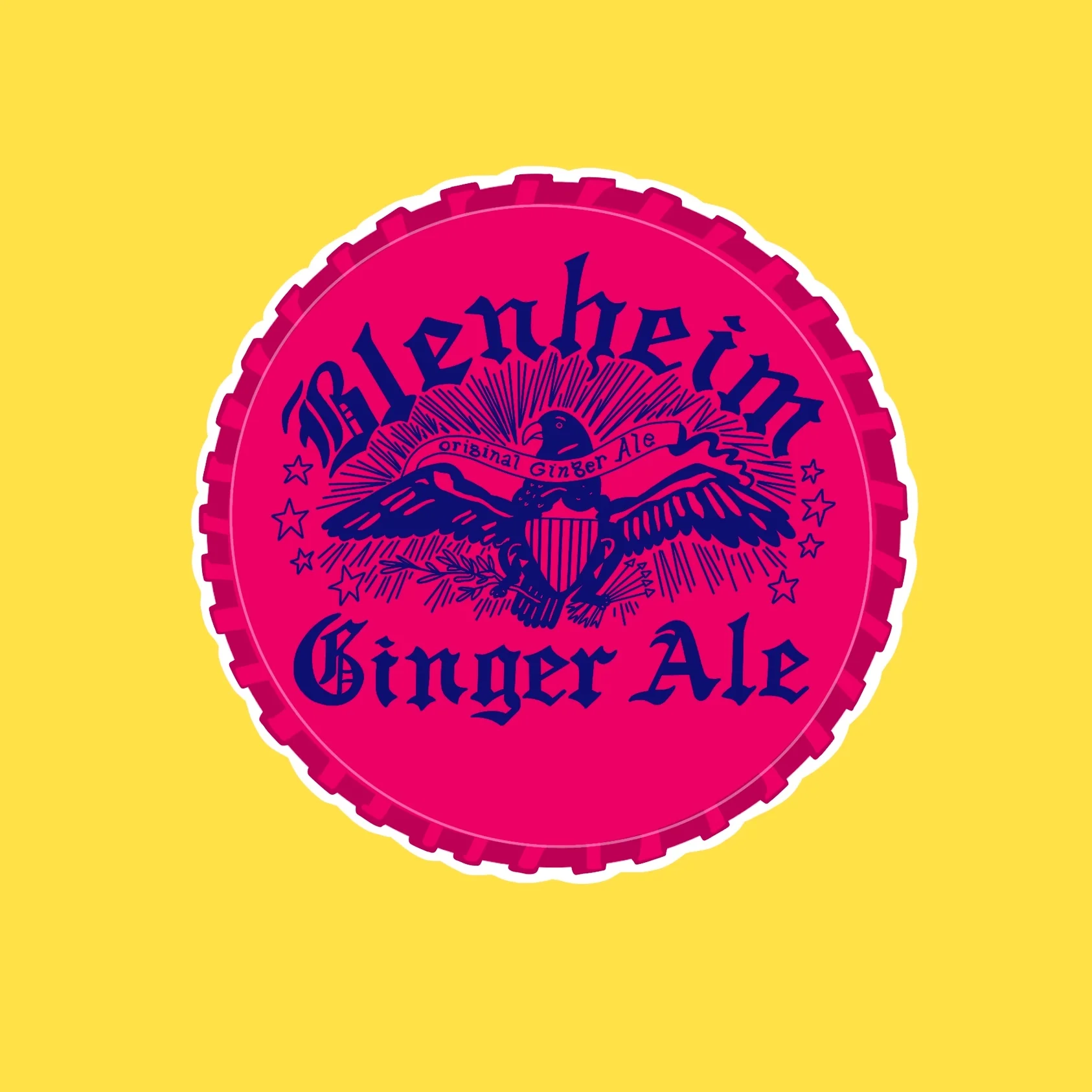 Blenheim hot sticker.webp