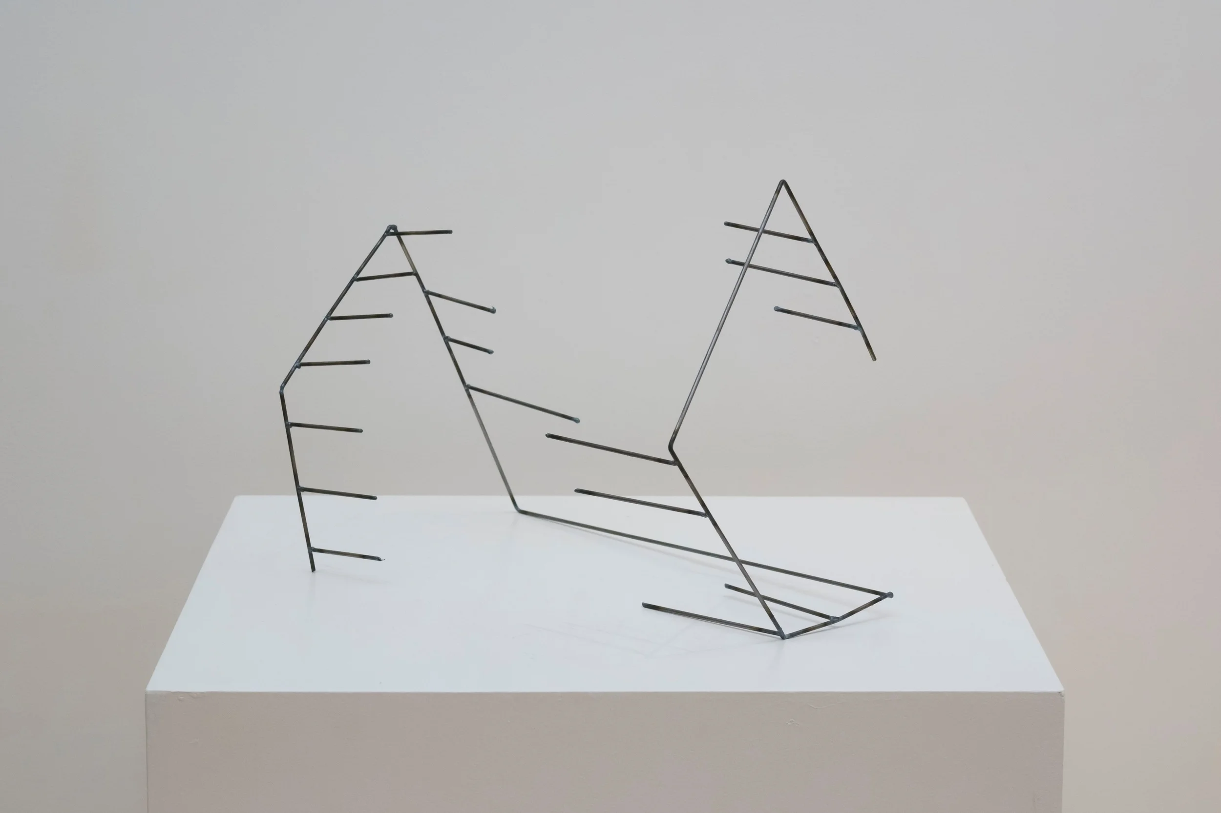 Open Cage: Rectangle, 2015 Steel, 13" x 12" x 18"