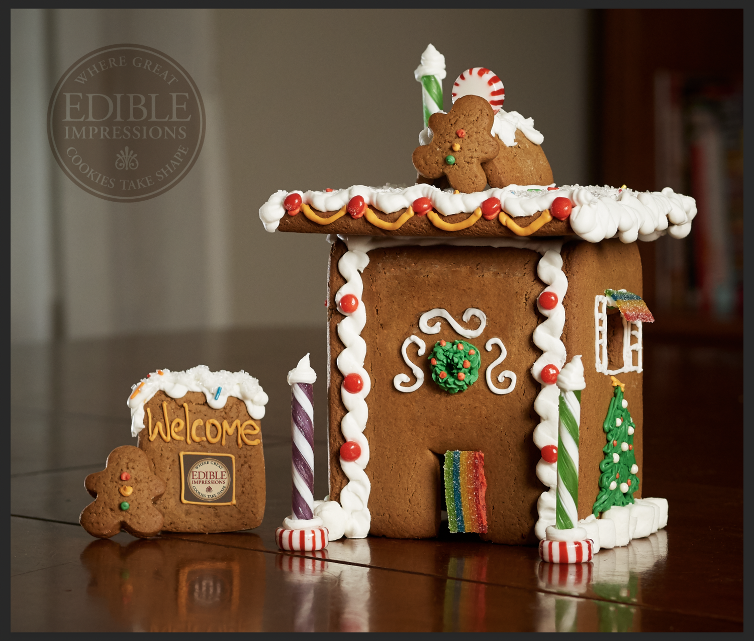 Gingerbread House Decorating Kit — Edible Impressions