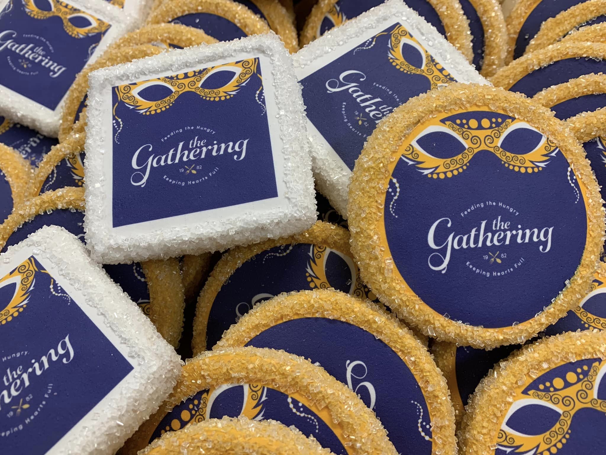 The Gathering Custom Logo Cookie