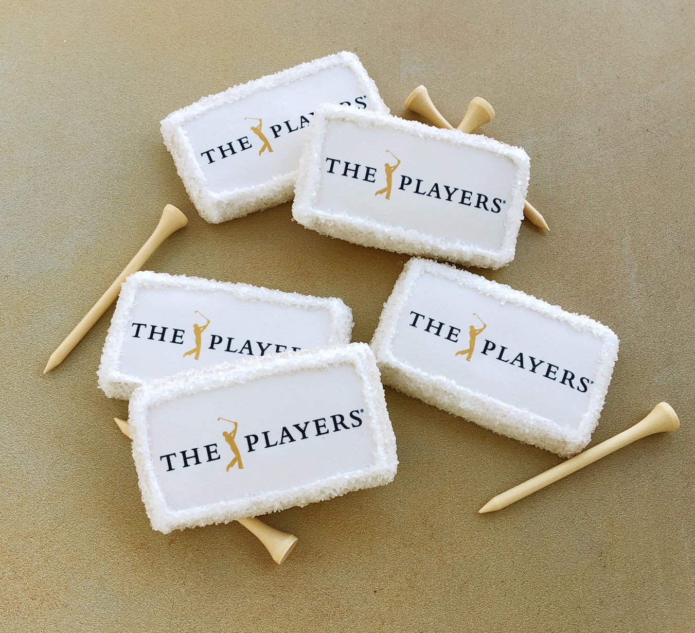 The Players Custom Logo Cookies 