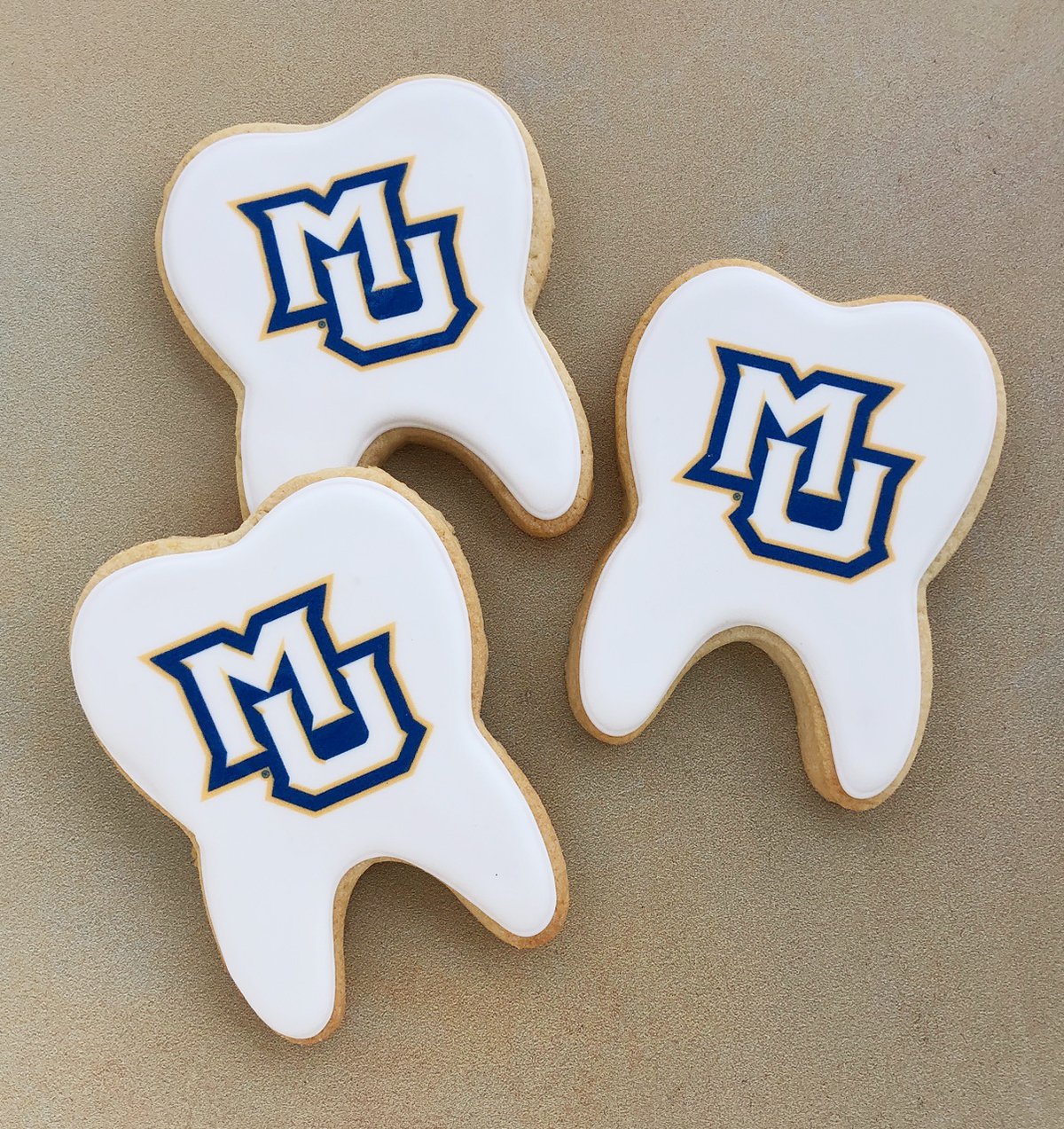 Marquette University Custom Cookies 