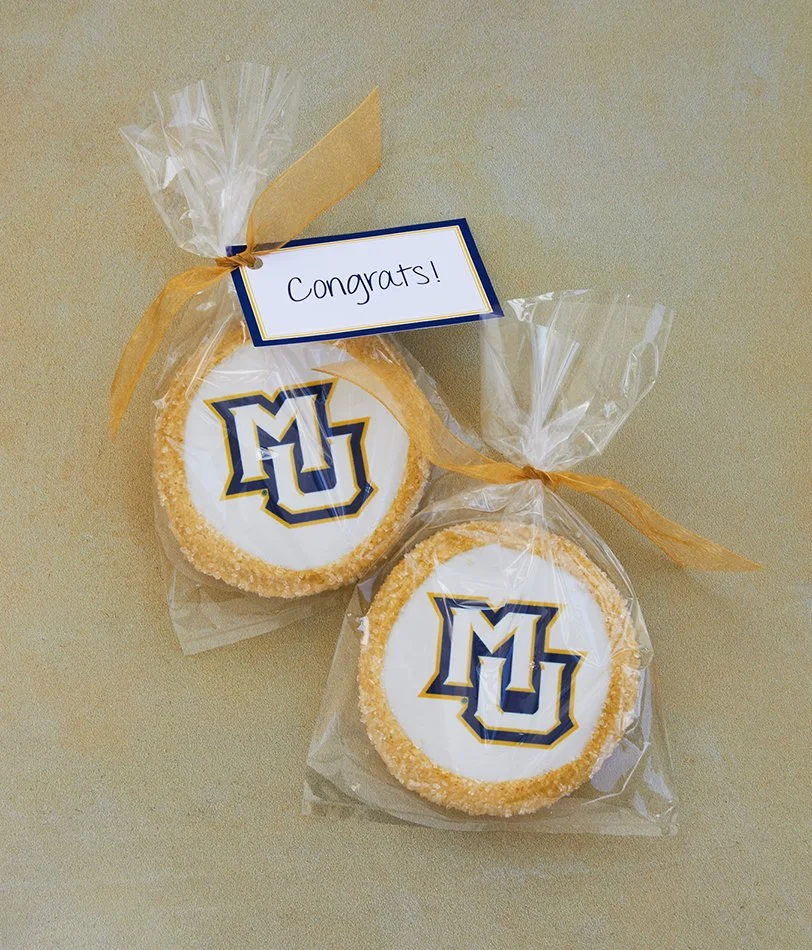 Marquette University Logo Cookies 