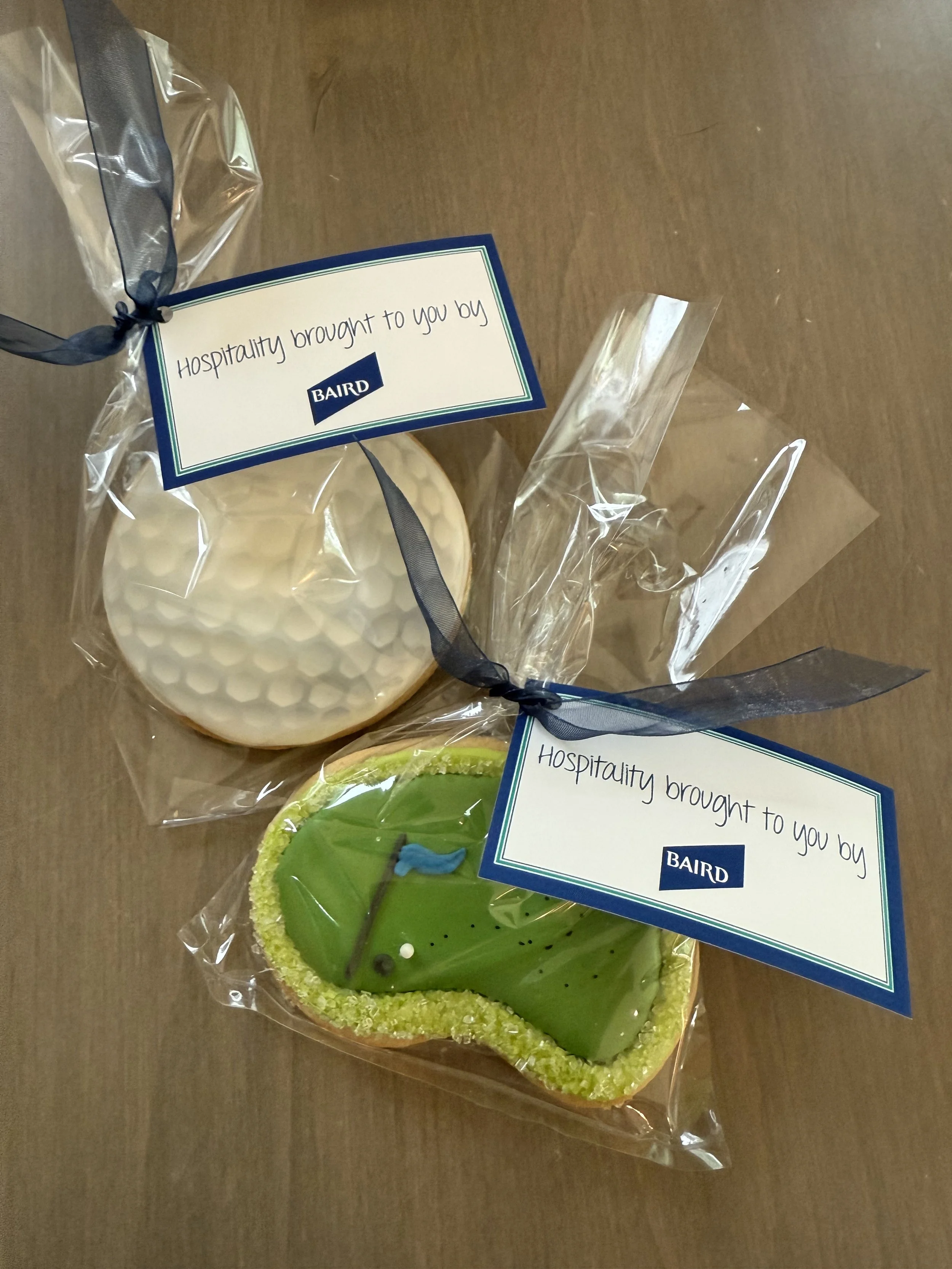 The best custom logo cookies by Edible Impressions