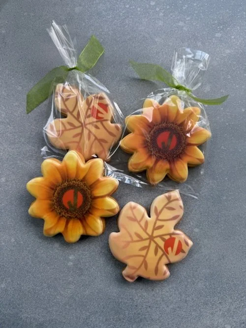 Custom Designed Fall Cookies