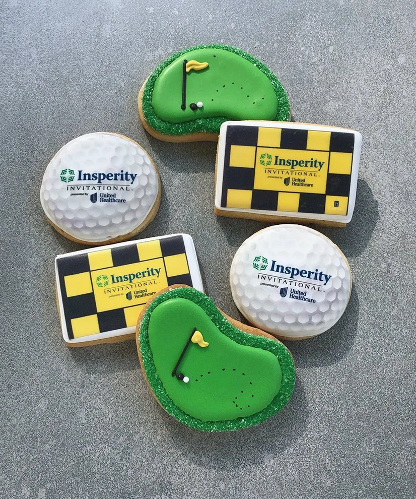 Insperity Golf Invitational custom cookies 