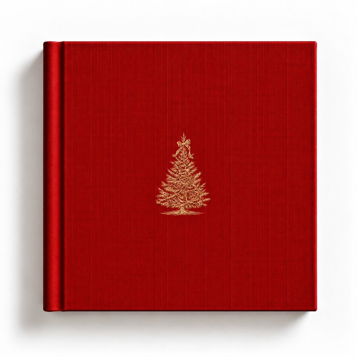 Crimson Hardcover with Golden Christmas Tree.png