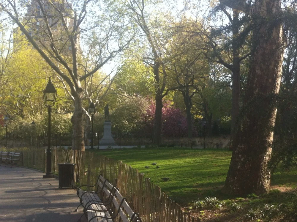 A few more hours of this sunshine, and we'll be in full bloom here. Fresh. Clean. Crisp.