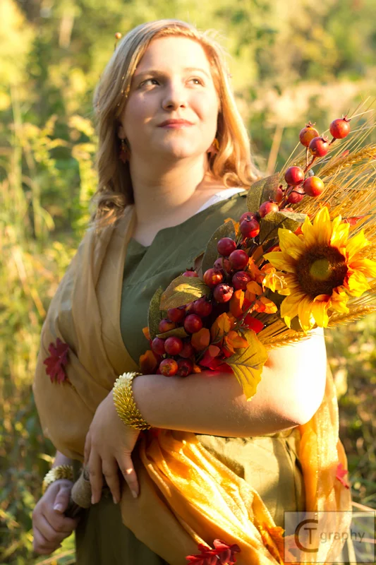 Demeter Goddess Costume