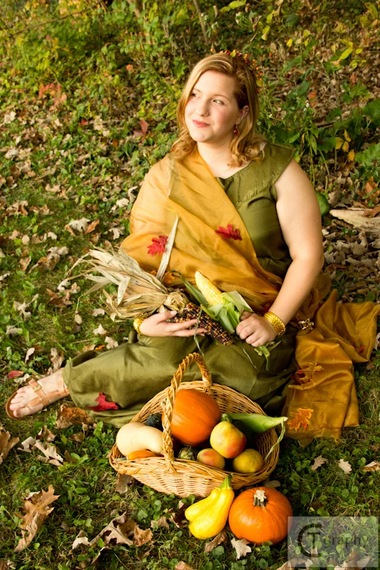 Demeter Greek Goddess Costume