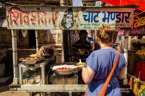 Street food for lunch