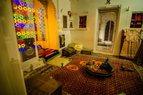 Royal dressing room