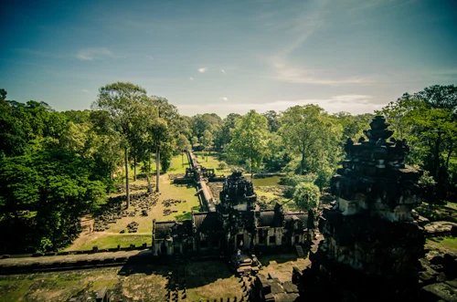 View from the top of Baphuon temple