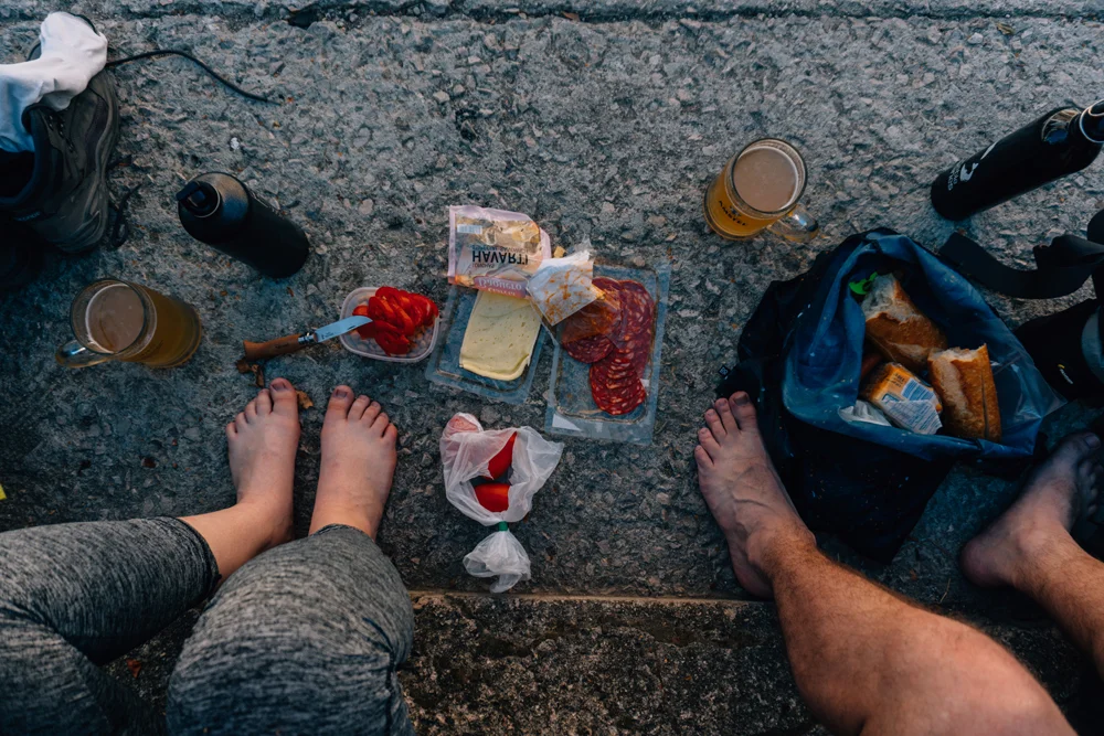 A very satisfying lunch stop in Zariquiegui