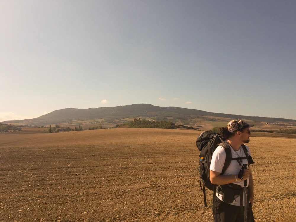 Somewhere between Pampalona and Zariquiegui