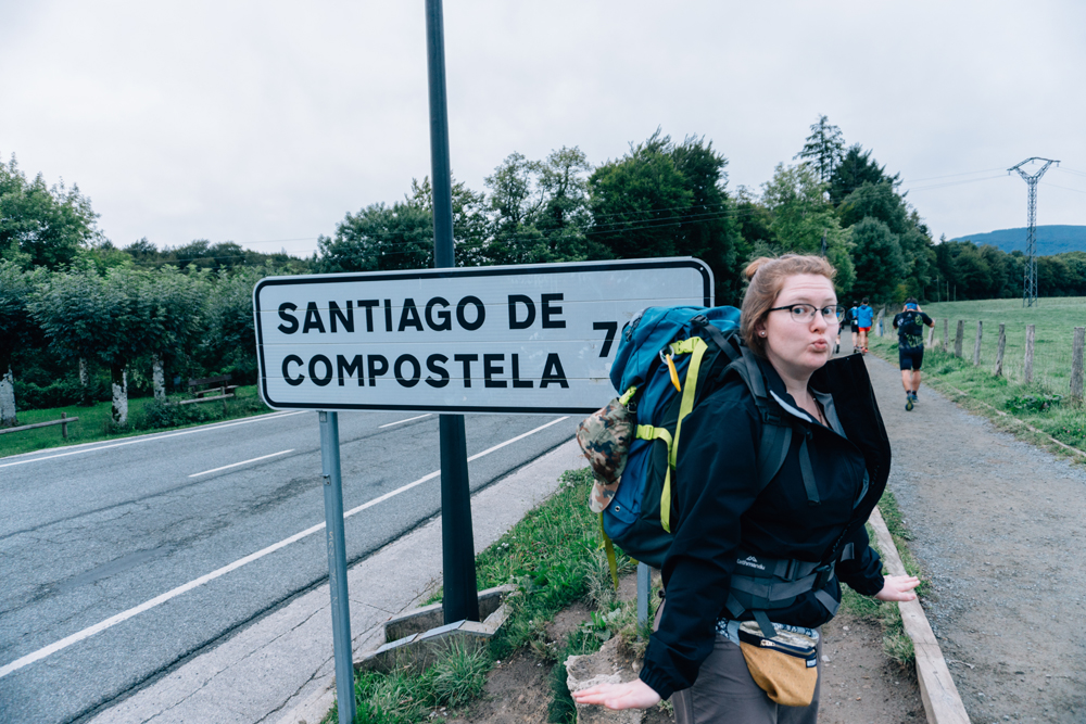 Still in Roncevalles at the (sore) start of day 2