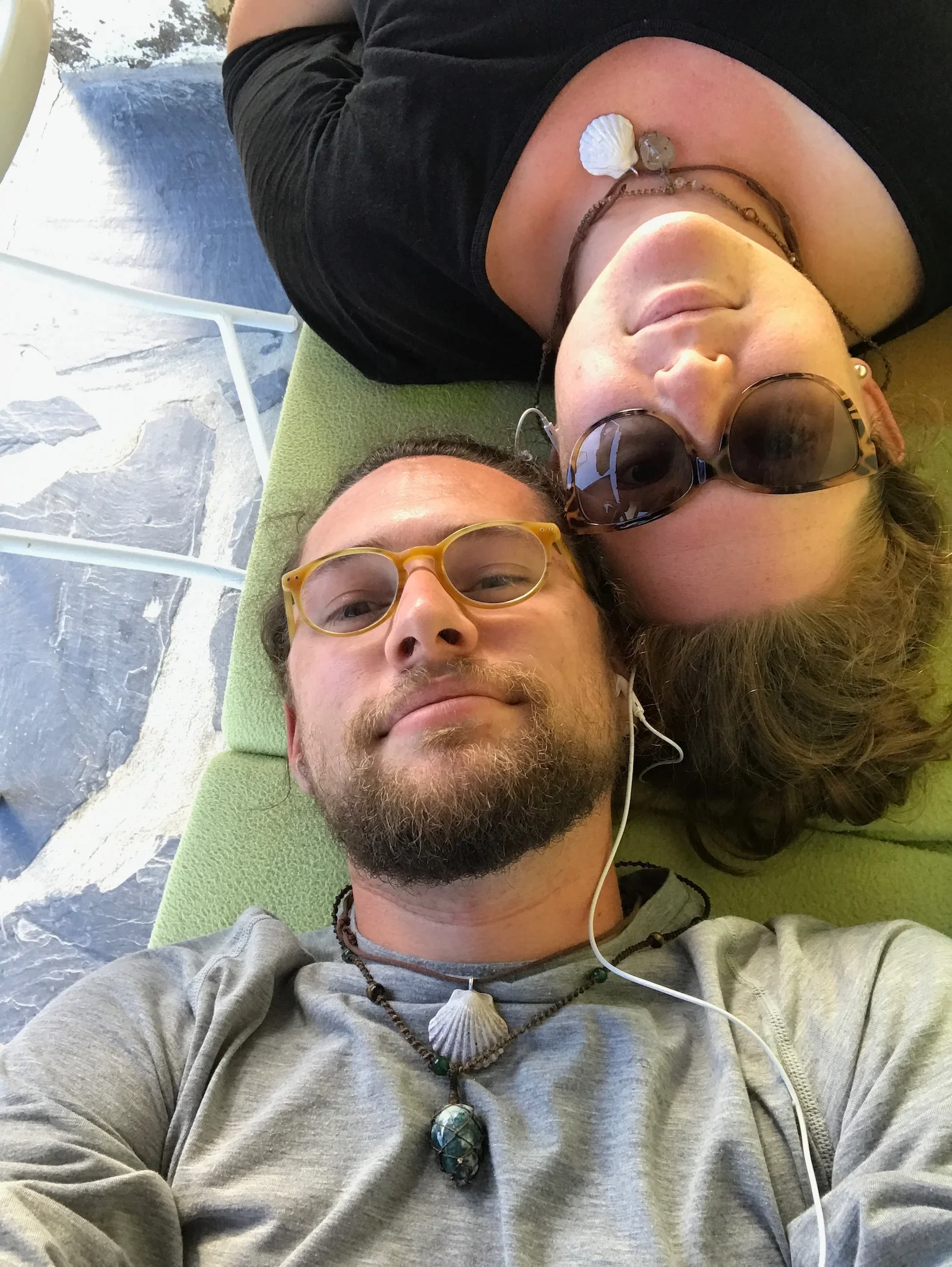 Resting after our biggest day (36km) in Trabadelo