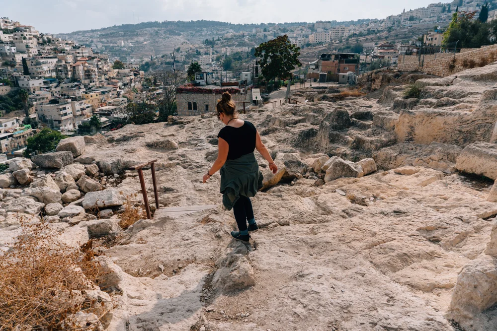 Exploring the quiet, ancient ruins of the City of David