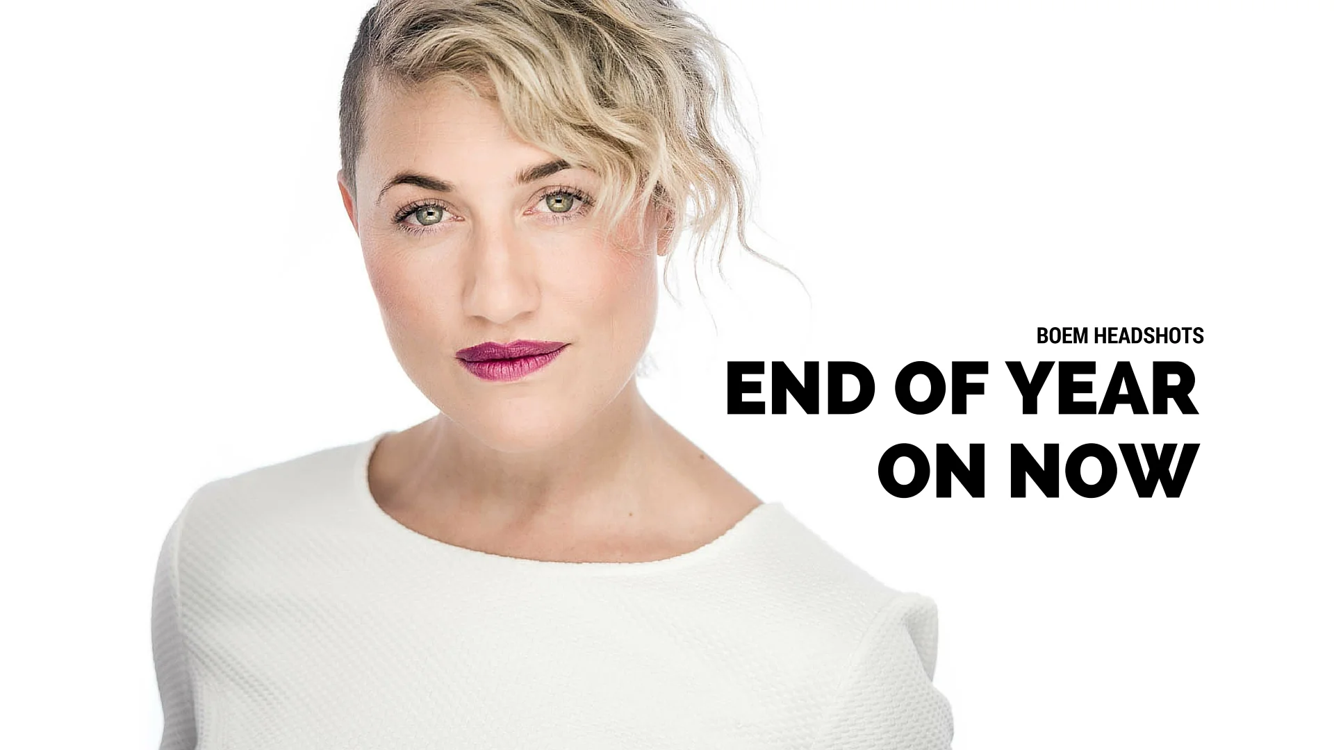 Book in July and get 2 extra images and 1 additional look with your Headshot session. Shoots must be booked, completed and paid between now and July 31st 2016. Spots are limited so get in quick.