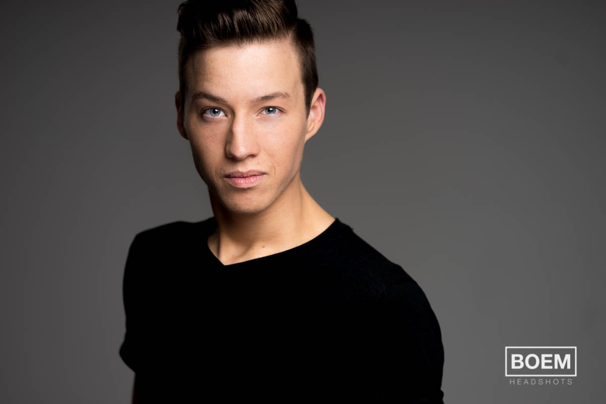 Josh is a local actor and performer growing his career who needed a few new headshots for auditions and a few big things happening.